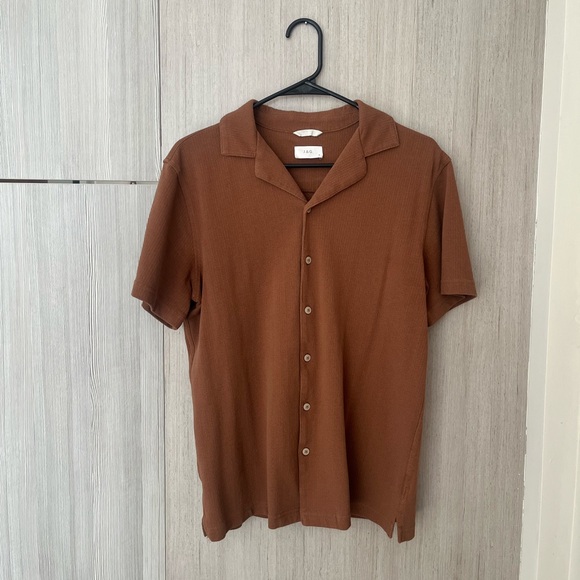 JAG Australia Cuban Collar Shirt (Size M) - Picture 2 of 6